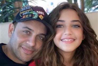 مصطفى قمر وابنته جودي