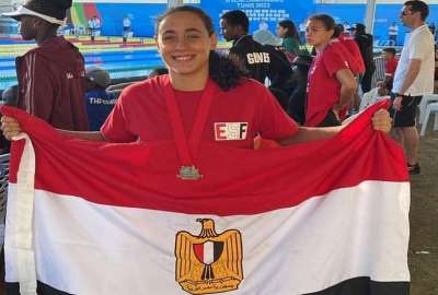 السبّاحة لوجين عبد الله