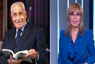 لميس الحديد ومحمد حسنين هيكل