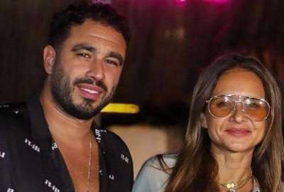 نيلي كريم وزوجها هشام عاشور