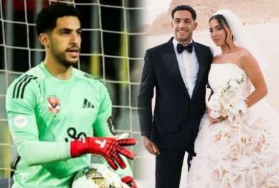 زفاف مصطفى شوبير وعودته للأهلي