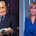 لميس الحديد ومحمد حسنين هيكل