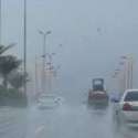 أمطار وشبورة